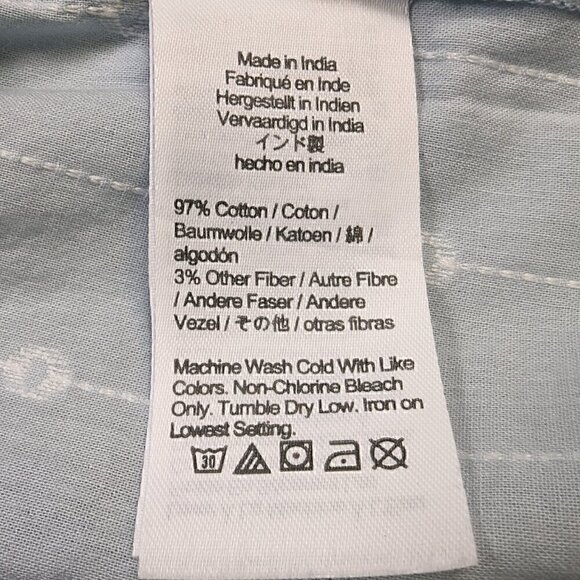 J Crew Light Blue Smock Neck Long Sleeve Blouse Size XS - NWT - Picture 6 of 6